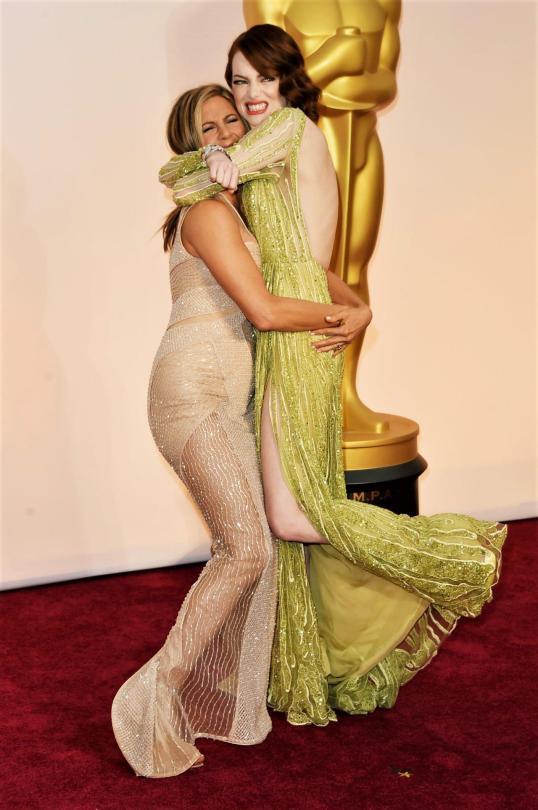 Fotos de celebridades Jennifer Aniston & Emma Stone