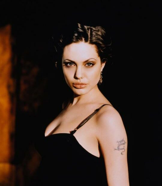 Belleza natural de Angelina Jolie