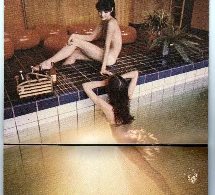 Retro erótica en la sauna