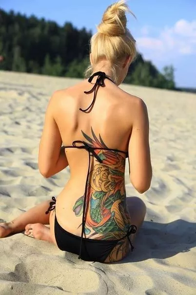 Colección de chicas sexy tatuadas parte diez