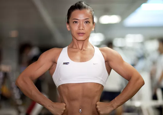 Chica fitness del día Tsai Hing-Yu