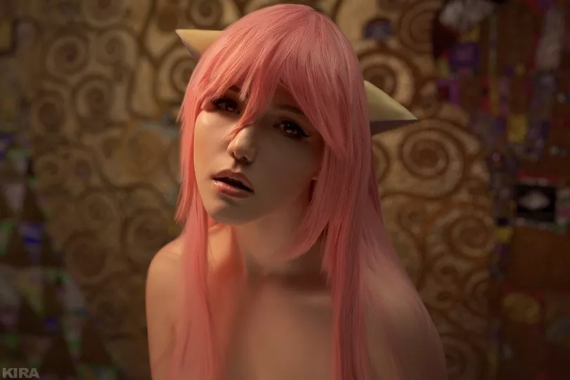 Lyumos Elfen desnuda modelo cosplay