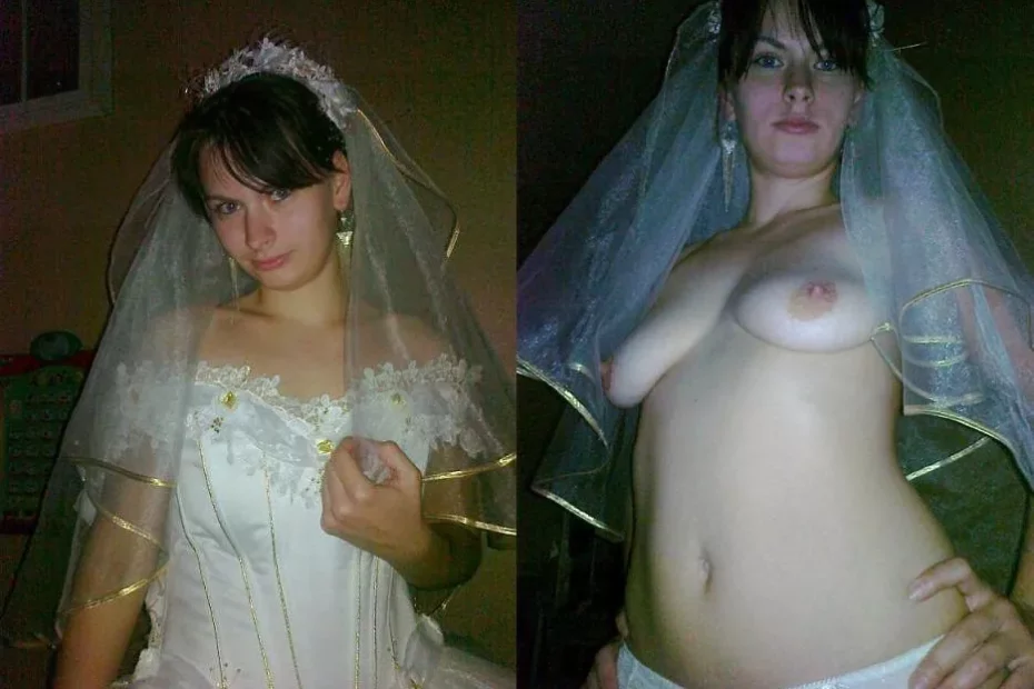 Novias amateur desnudas en día de su boda 10