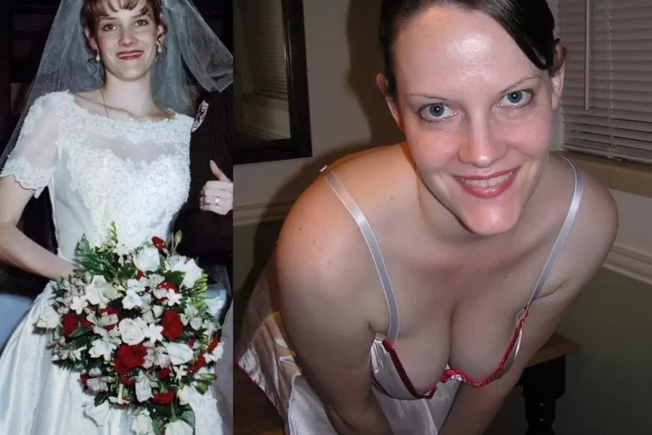 Novias amateur desnudas en día de su boda 11