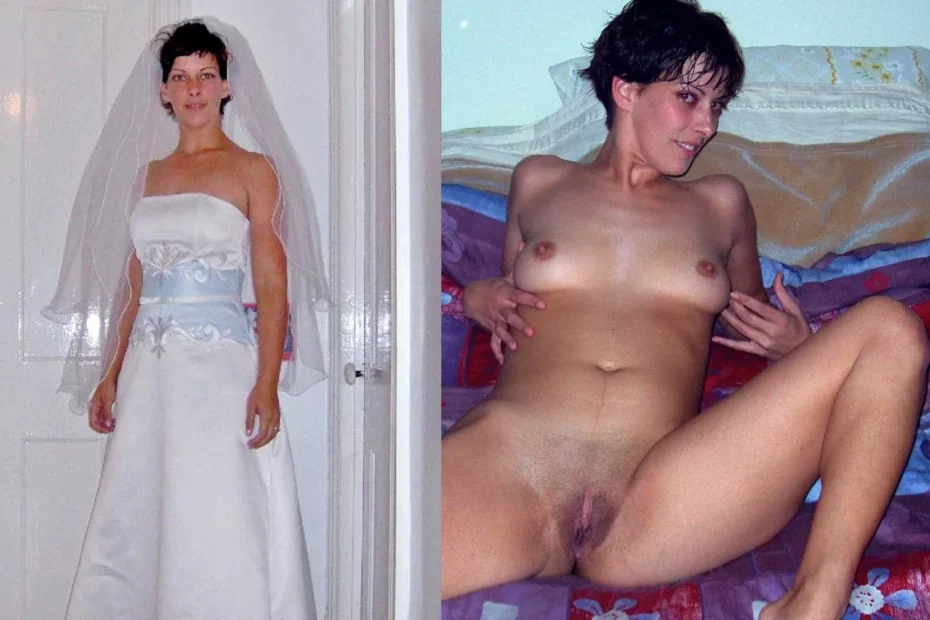 Novias amateur desnudas en día de su boda 5