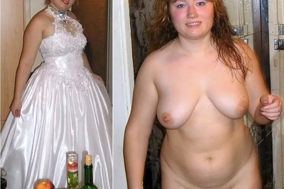 Novias amateur desnudas en día de su boda 8